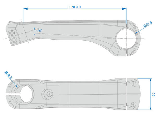 Carrmato ST-TXT PRO Stem 160MM