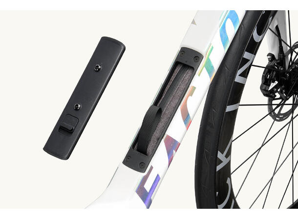 Factor Slick Triatlon- og temposykkel 54, Hvit, Force, Wattmåler 