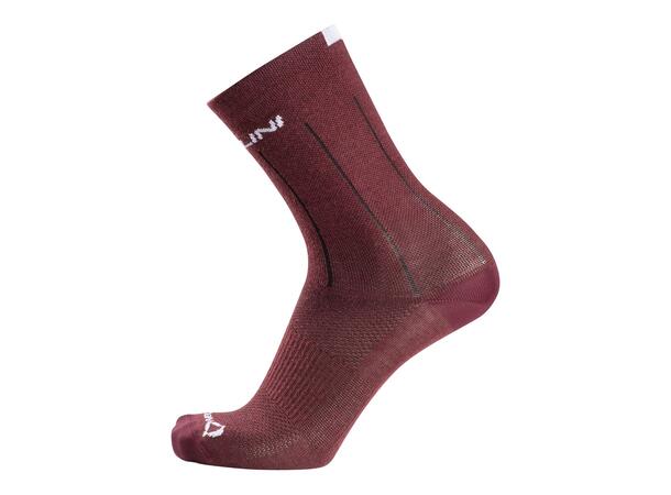 Nalini Thermo Wool Ull-sokker Vinrød L-XL 