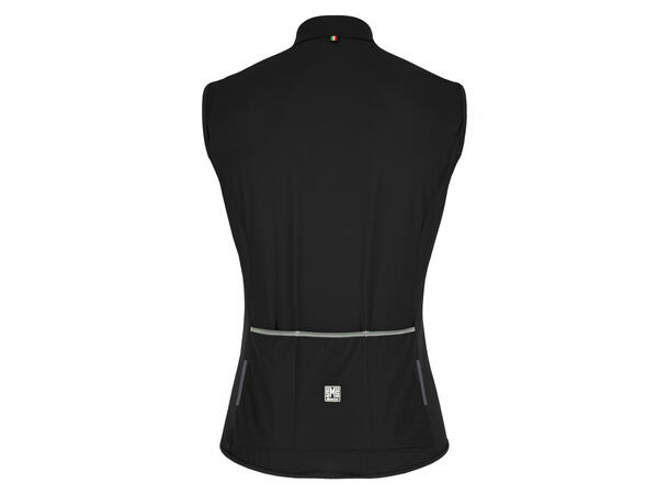 Santini Nebula Puro Tynn Vest Sort Sort L 