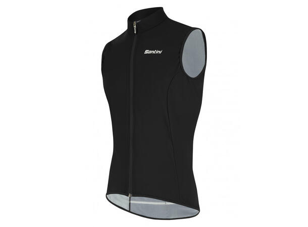 Santini Nebula Puro Tynn Vest Sort Sort L 