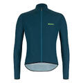 Santini Nebula Tynn Vindtett Jakke Teal S
