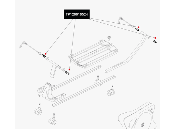 Scicon AeroComfort QR Adapter 4 stk 