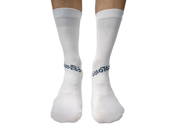 Velotoze Lightweight Sokker Hvit S-M 